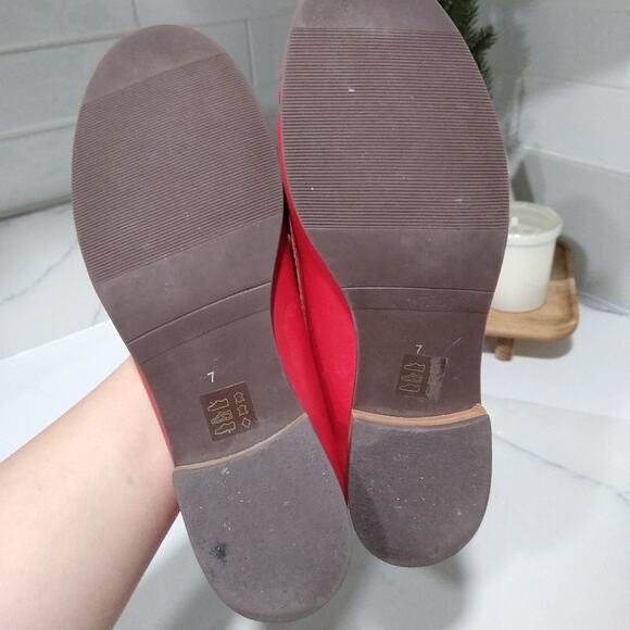 Copied - [H198] Driver Club USA Red Loafers, Women's Size 7 - Picture 6 of 7